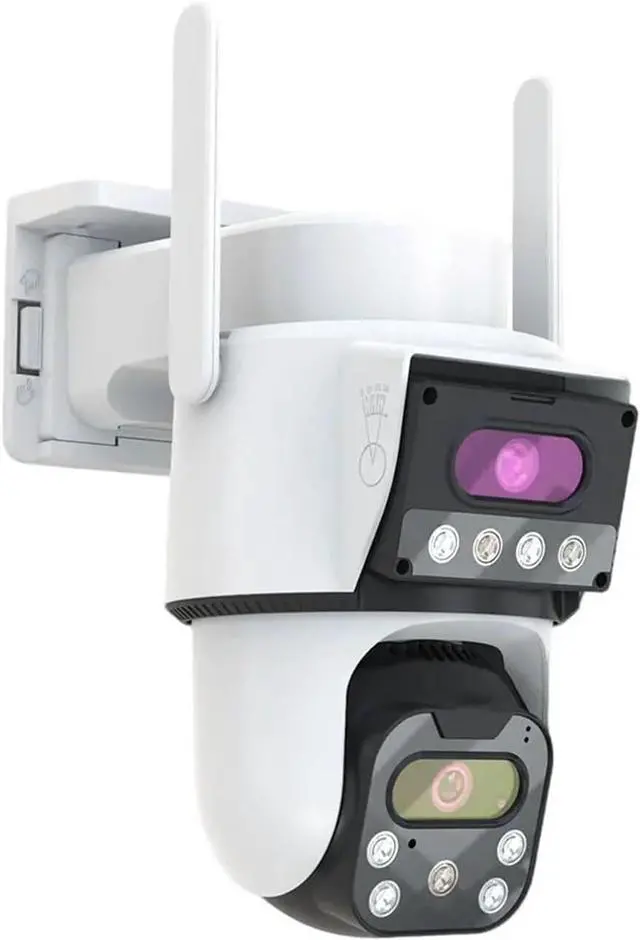 Main image of 8MP Dual Lens 4G Solar PTZ Outdoor Security IP Camera