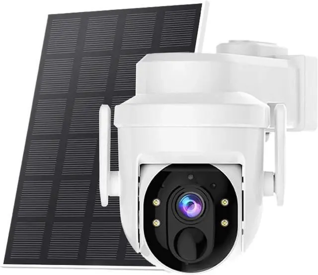 Main image of 4MP 2K WiFi Solar Dome Camera Outdoor Wireless Surveillance Camera