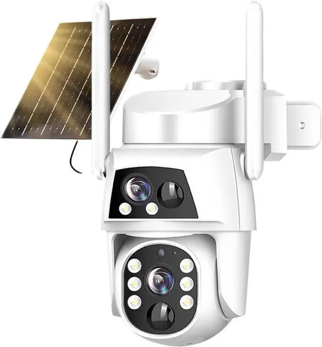 Main image of 4G WiFi Solar Dual Lens Outdoor Security Camera
