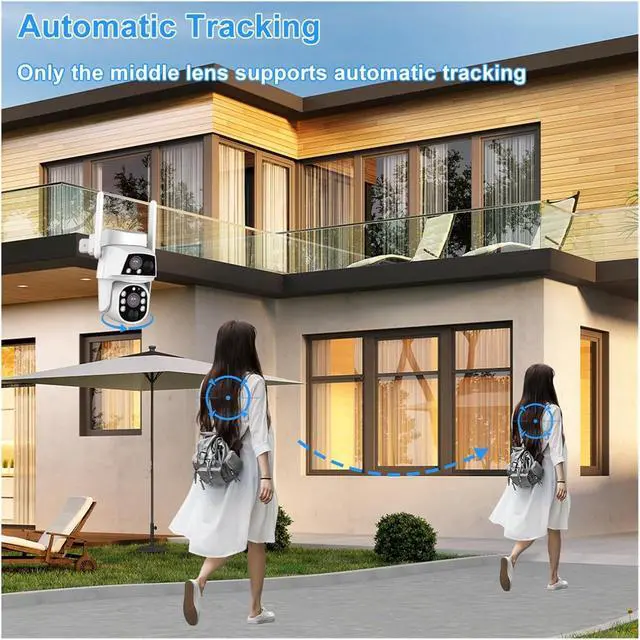 Alt view image 5 of 6 - 4G WiFi Solar Dual Lens Outdoor Security Camera