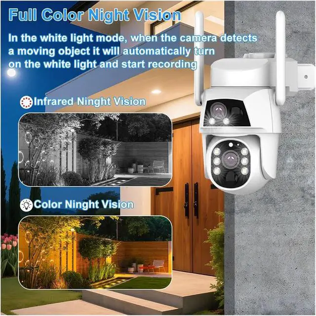 Alt view image 6 of 6 - 4G WiFi Solar Dual Lens Outdoor Security Camera