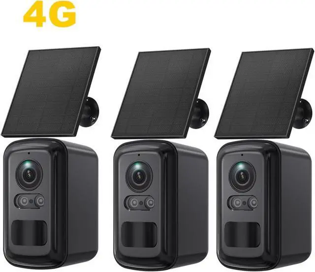 Alt view image 2 of 7 - 4G WiFi Solar Bullet Wireless Outdoor Security Camera