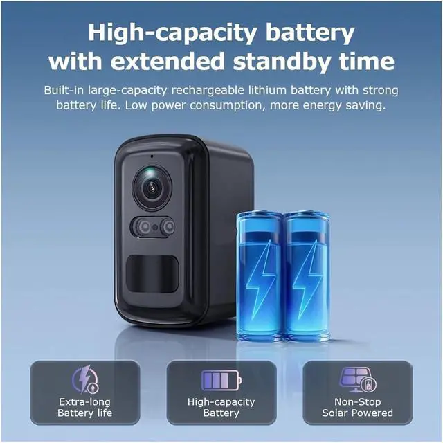 Alt view image 6 of 7 - 4G WiFi Solar Bullet Wireless Outdoor Security Camera