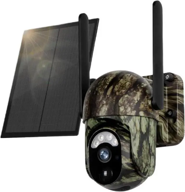Main image of 2K Solar 4G WiFi Outdoor PTZ Security Camera