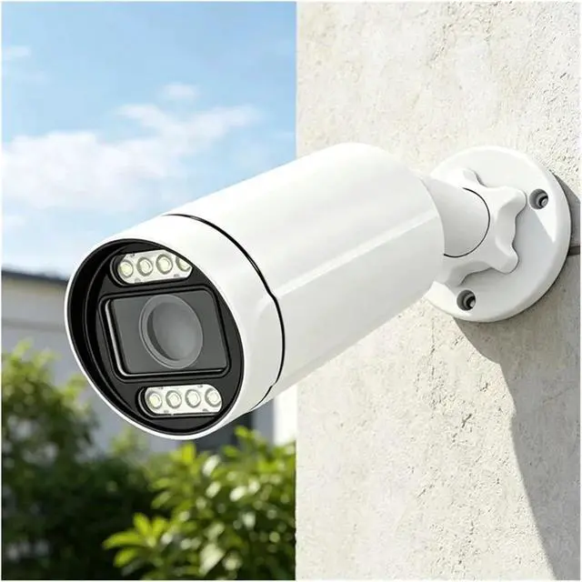 Alt view image 6 of 6 - 8MP 4K POE Bullet IP Camera Outdoor H.265 Two-Way Audio Cam