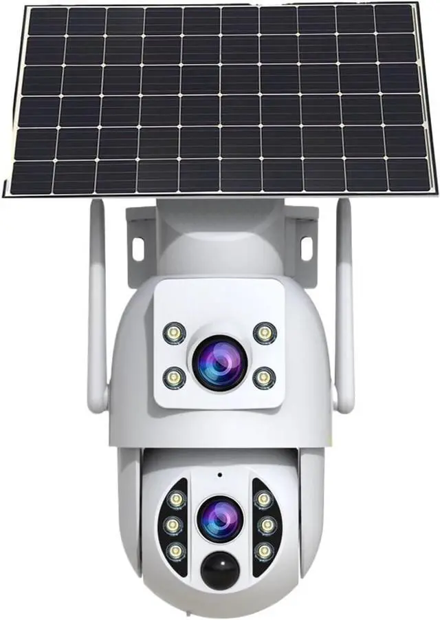 Main image of Dual Lens Solar WiFi PTZ Outdoor Security Camera