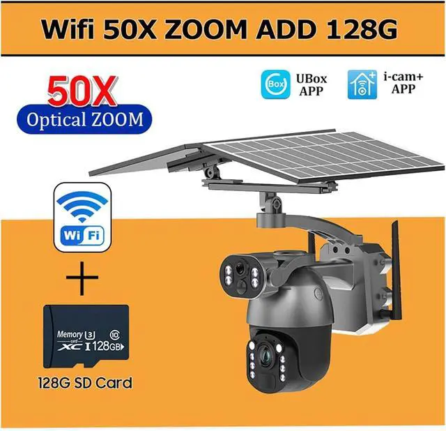 Alt view image 2 of 7 - 4K Solar Outdoor Security Camera