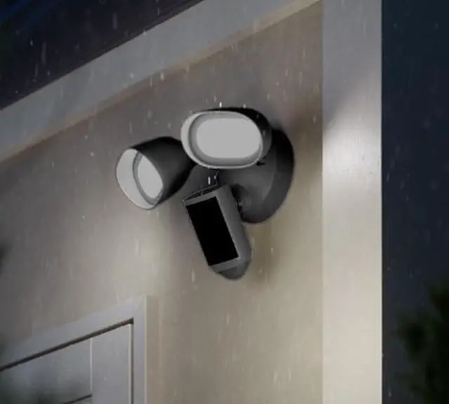 Alt view image 2 of 2 - B0F67QC64J Ring Floodlight Cam Wired Pro 2nd Gen 4K Security Camera, Black