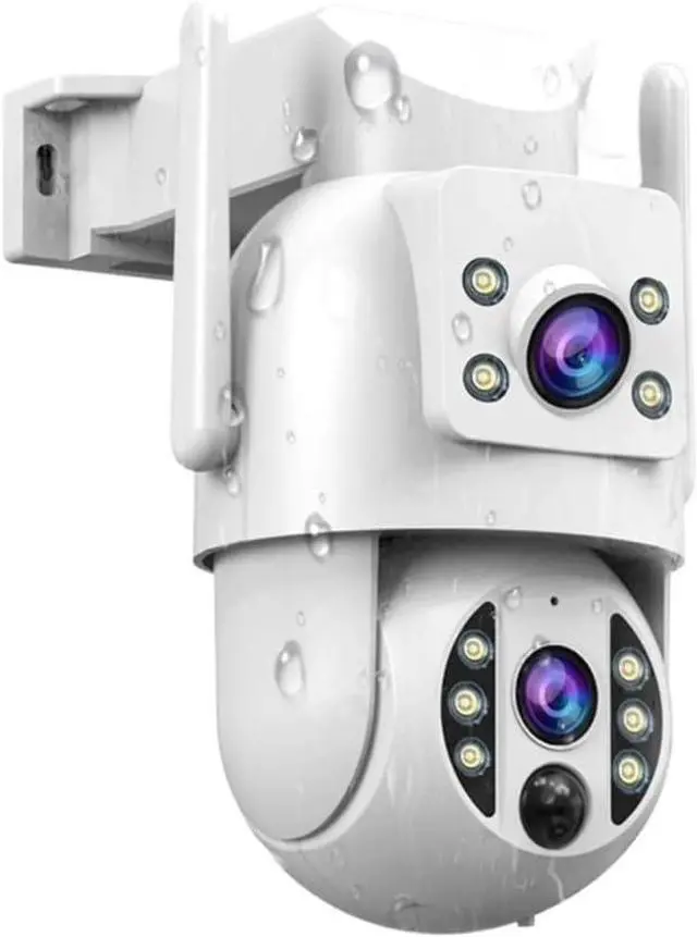 Main image of 4K Dual Lens WiFi Solar PTZ Outdoor IP Camera