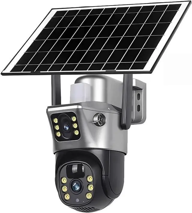 Main image of 8MP 4K Dual Lens 4G WiFi Solar Outdoor IP Camera