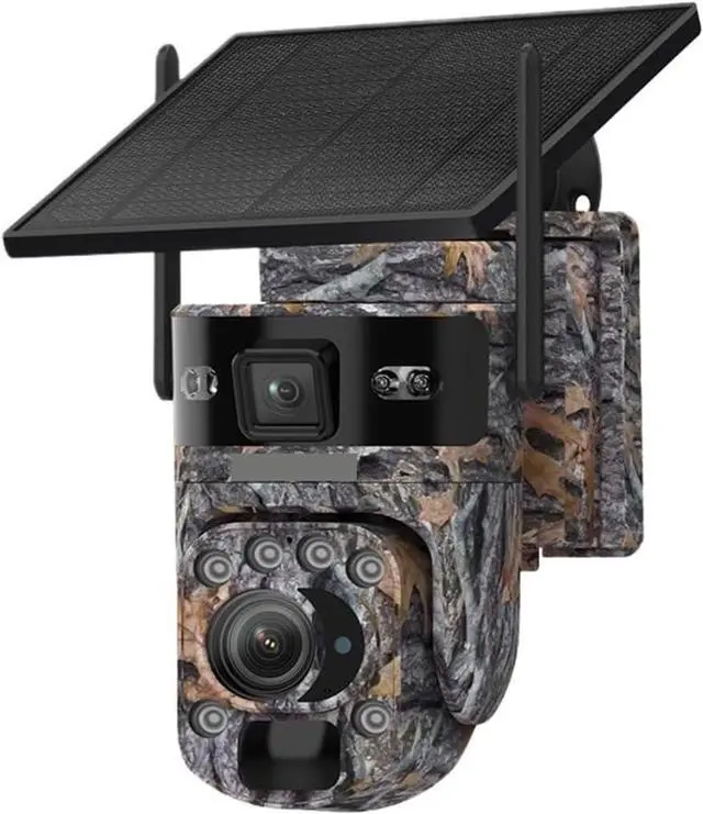Main image of 12MP 4G Solar Battery Outdoor 360° PTZ Security Camera