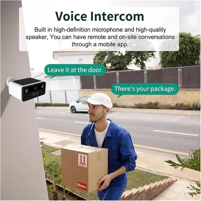 Alt view image 4 of 7 - WiFi Solar Wireless Outdoor Security IP Camera