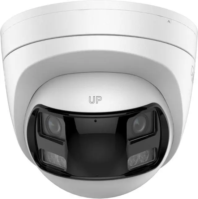 Main image of LTS CMHT3C5PW-28L 5MP Dual-Lens Turret Network Camera, Hybrid Light, 2.8mm Lens, Human & Vehicle Detection, Built-in Mic