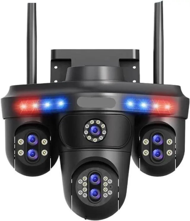 Main image of 35MP 7 Lens 4 Screens WiFi Outdoor PTZ Security IP Camera