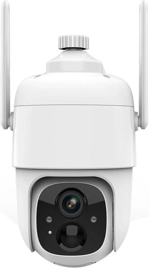 Alt view image 4 of 6 - 3MP Solar WiFi Wireless PTZ Dome Security IP Camera