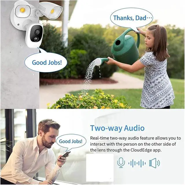 Alt view image 5 of 6 - 1080P WiFi Solar Battery Outdoor Security Surveillance Camera