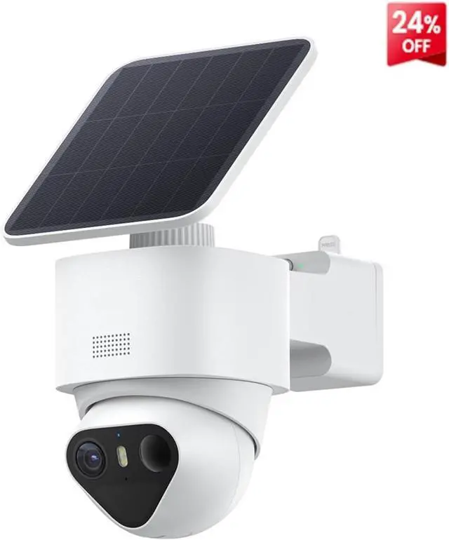 Alt view image 2 of 7 - 8MP 9200mAh Solar Wireless Outdoor Security Camera