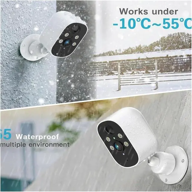 Alt view image 3 of 6 - HD Solar WiFi Battery Outdoor Security CCTV Camera