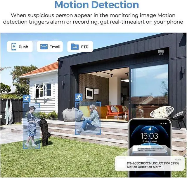 Alt view image 5 of 5 - DS-2CD2955G0-ISU 5MP Fisheye POE IP Security Camera