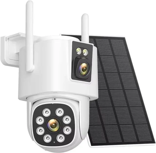 Main image of 8MP 4G LTE Dual Lens Solar Outdoor Security Camera