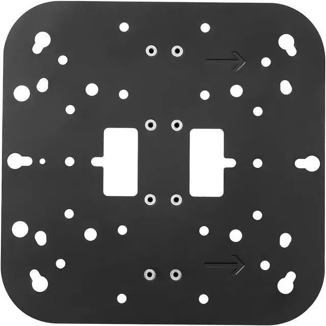 Alt view image 6 of 6 - Mounting Bracket for Wireless Access Point, for HP, Aruba AP-MNT-MP-E, Support Utility Box, Wall Mount, Lock Ring