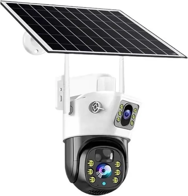 Main image of 8MP 4K Dual Lens Solar Outdoor Security Surveillance IP Camera