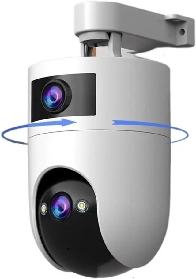 Main image of 8MP Dual Lens WiFi Outdoor PTZ Security IP Camera