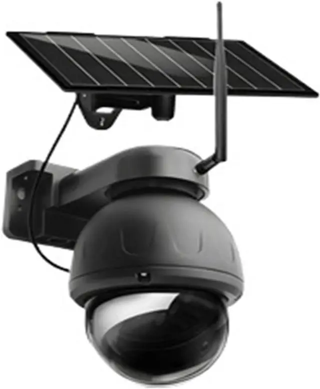 Main image of AOV WiFi Solar PTZ Outdoor Security Camera 2K 3MP Metal Housing Cam