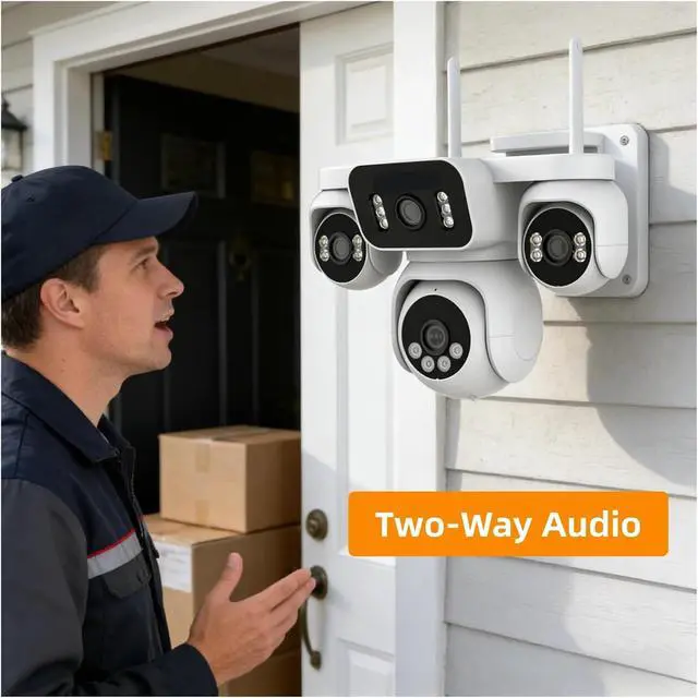 Alt view image 6 of 7 - Indoor Outdoor WiFi IP CCTV Home Security Surveillance Camera