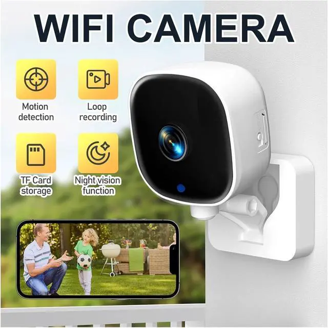 Alt view image 2 of 7 - 4K WiFi IP65 Waterproof Outdoor Security Camera