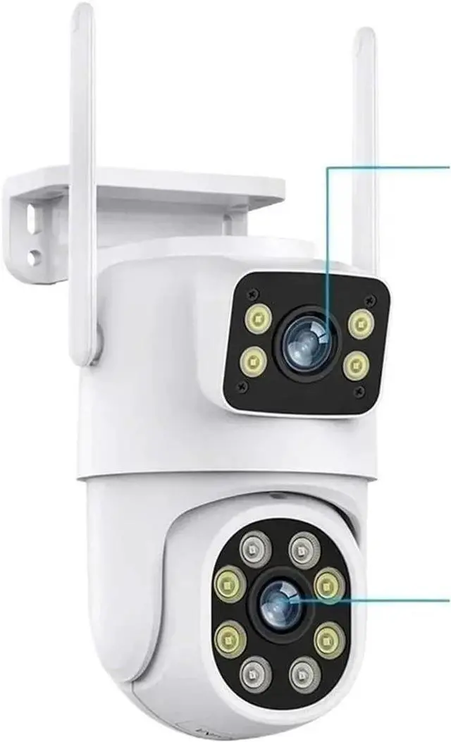Main image of 8MP Dual Lens Tuya WiFi PTZ Outdoor Security Camera