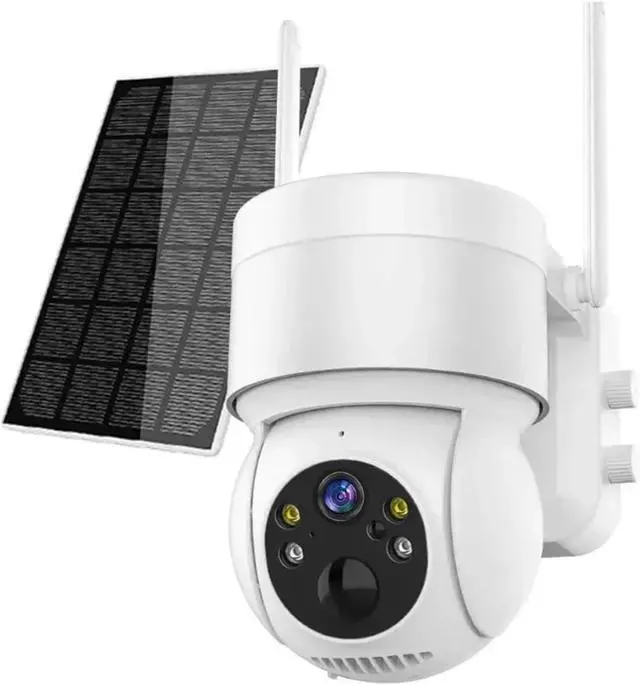 Alt view image 6 of 6 - Solar Wireless Outdoor Security IP Camera