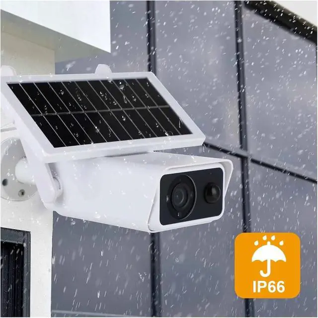 Alt view image 4 of 6 - Solar WiFi Outdoor Bullet Wireless Security IP Camera