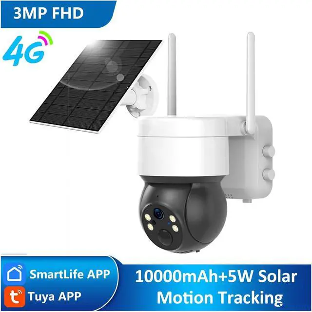 Alt view image 2 of 7 - Solar Wireless Outdoor Security IP Camera