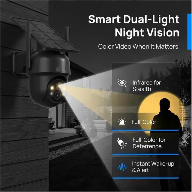 Alt view image 5 of 6 - Solar Wireless Outdoor Security Camera