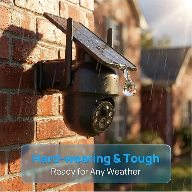 Alt view image 6 of 6 - Solar Wireless Outdoor Security Camera