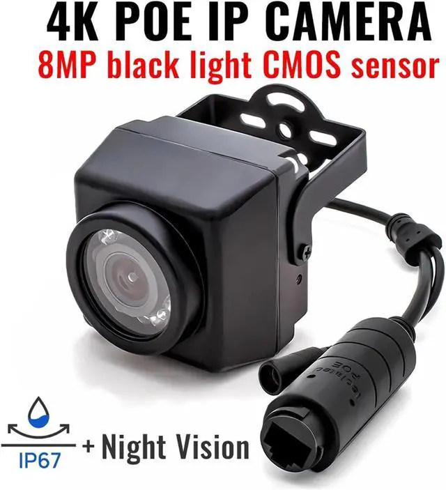 Alt view image 2 of 7 - POE Metal IP Security Surveillance Camera