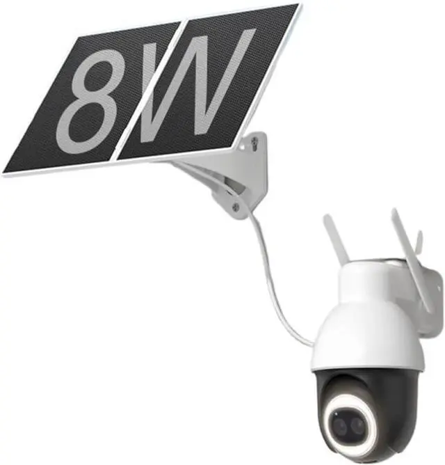 Main image of 4K Dual Lens Solar WiFi Outdoor PTZ Security Camera