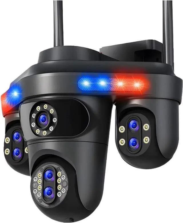 Main image of WiFi Outdoor Multi-Lens PTZ Wireless Security IP Camera