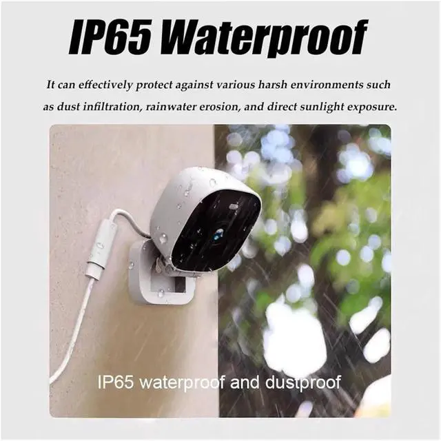 Alt view image 3 of 6 - 4K Mini WiFi IP65 Waterproof Security Surveillance Camera