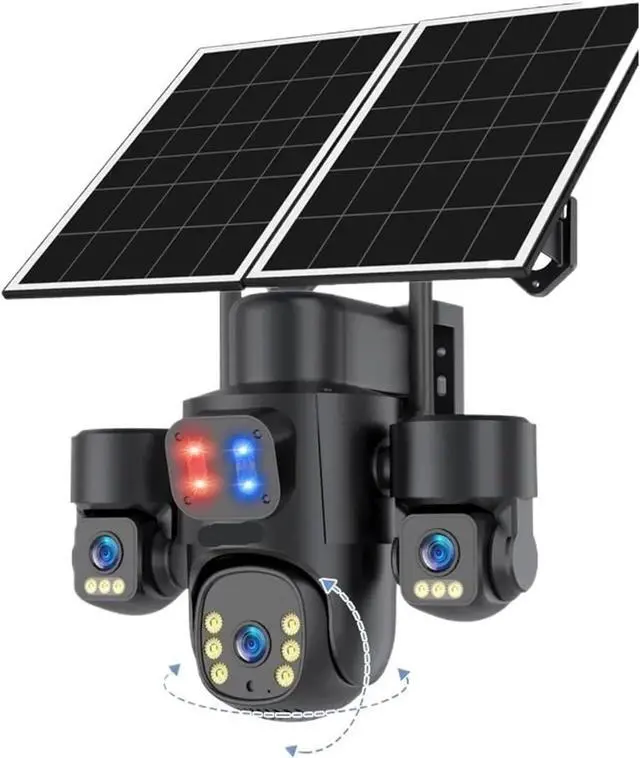 Main image of 4G Solar PTZ Outdoor Wireless Security IP Camera