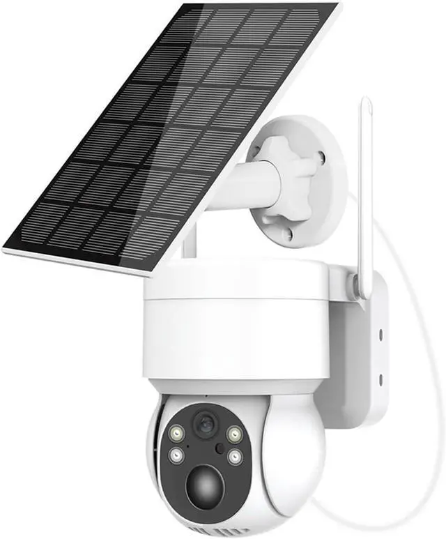 Alt view image 3 of 6 - 2MP Solar WiFi Battery Powered Outdoor Security Camera