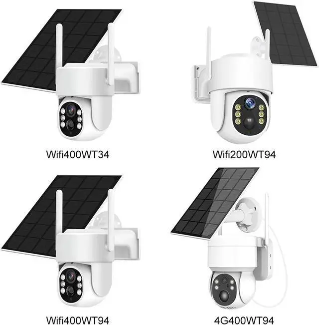 Alt view image 6 of 6 - 2MP Solar WiFi Battery Powered Outdoor Security Camera