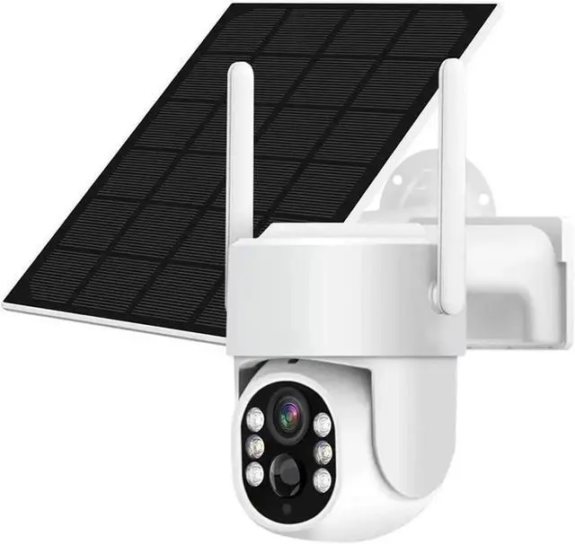 Alt view image 4 of 6 - 2MP Solar WiFi Battery Powered Outdoor Security Camera