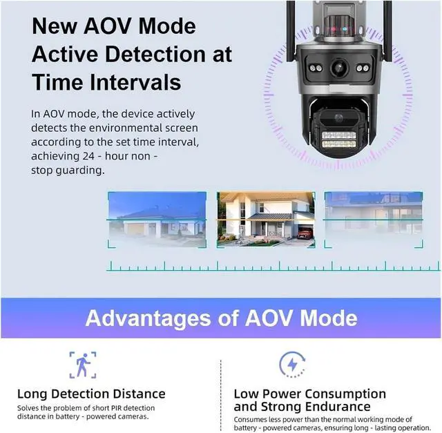 Alt view image 3 of 7 - 4G Solar Outdoor ICSee CCTV Home Security Surveillance Camera