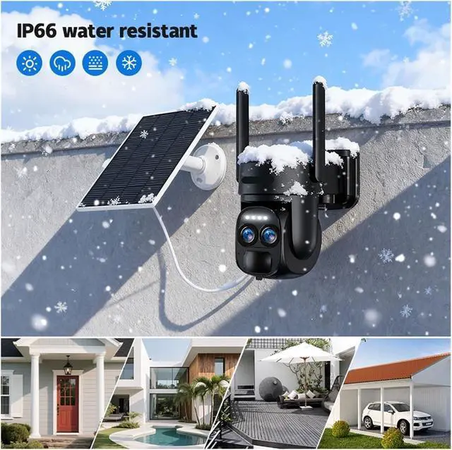 Alt view image 2 of 6 - WiFi Outdoor Wireless Security Surveillance IP Camera