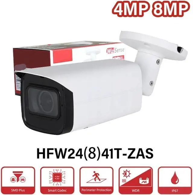 Alt view image 2 of 7 - Vari-Focal Bullet Network IP Camera HFW2441T-ZAS
