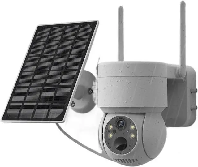 Main image of 4MP WiFi PTZ Solar Battery Powered Outdoor IP Camera