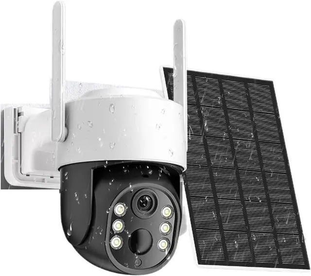 Main image of 4MP WiFi PTZ Solar Battery Outdoor Security IP Camera