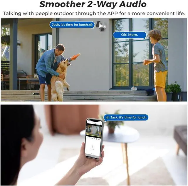 Alt view image 5 of 7 - 4MP WiFi PTZ Solar Battery Outdoor Security IP Camera